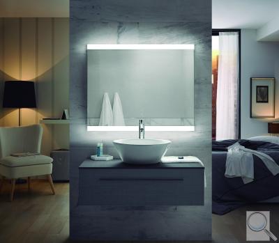 Zrcadlo s LED osvětlením Naturel 100x70 cm EMMA10070 obr. 1