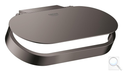 Držák toaletního papíru Grohe Selection Hard Graphite 41069A00. obr. 1