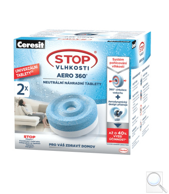 Stop vlhkosti tablety AERO 2x 450 g.