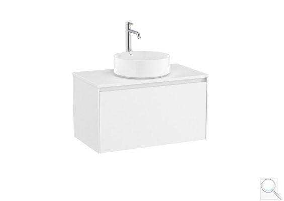 Koupelnová skříňka pod umyvadlo Roca ONA 79,4x44,3x45,7 cm bílá mat ONADESK801ZBM. obr. 1