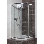 Sprchový kout čtvrtkruh 80x80x190, 90x90x190, 100x100x190 cm SAT TEX chrom lesklý. obr. 3 