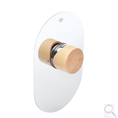 Sprchová baterie SAT Fusion včetně podomítkového tělesa dřevo SATBSFU210DS. obr. 1