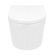 WC se sedátkem softclose závěsné SAT Brevis bílé vírové SATBRE010RTORP. &nbsp;(5)
