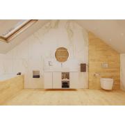 Zrcadlo bez senzoru Naturel 60 cm hliník ZIL60LED. obr. 6&nbsp;