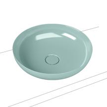 Umyvadlo na desku Kaldewei Miena 3181 38x38 cm, Miena 3180 45x45 cm Soft Touch