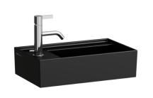 Umývátko Laufen Kartell By Laufen 46x28 cm černá mat otvor pro baterii, bez přepadu H8153357161111