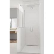 Sprchová zástěna SAT Walk-in 100x100 cm na sníženou příčku chrom SATBWIS100PR.  (3)