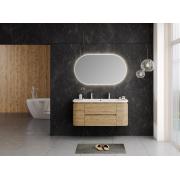 Koupelnová skříňka s umyvadlem Naturel Shelley 119x50x45 cm dub mat SHELLEY120OAK. &nbsp;(3)