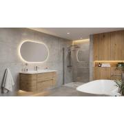 Koupelnová skříňka s umyvadlem Naturel Shelley 119x50x45 cm dub mat SHELLEY120OAK. &nbsp;(5)