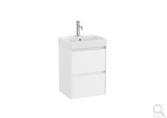 Koupelnová skříňka s umyvadlem Roca ONA 45x64,5x36 cm bílá mat ONA45ZK2ZBM. obr. 1