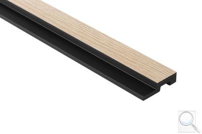 Obkladová lamela pravé ukončení Fineza Slat Medium Light oak béžová