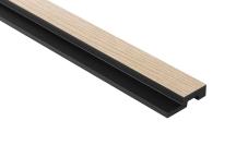 Obkladová lamela pravé ukončení Fineza Slat Medium Light oak béžová