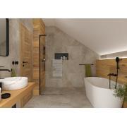 Sprchová zástěna walk-in 100 cm SAT Walk-in  SATBWI100ZAVLC. &nbsp;(6)