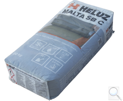 HELUZ SB malta pro tenkou spáru 20 kg. obr. 1