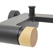 Vanová baterie SAT Fusion bez sprchového setu 150 mm páka světlé dřevo SATBSFU222DSC. (4)