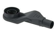 Sifon Tece Drainline plast černá 650004