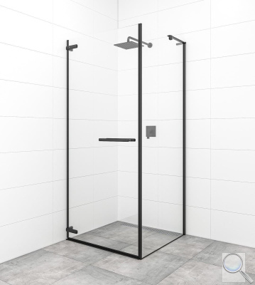 Boční zástěna ke sprchovým dveřím 100 cm SAT TGD NEW SATTGDNSTENA100CT. Dekor transparent