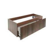 Koupelnová skříňka s umyvadlem SAT Evolution 98x30x44,8 cm ořech mat SATEVO100NAU2B. obr. 5