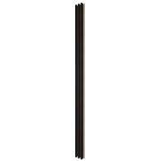 Obkladová Lamela Fineza Spline black 275 x 17,6 cm černá. SPLINEBO3-004 