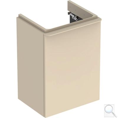 Koupelnová skříňka pod umyvadlo Geberit Smyle Square 44,2x62x35,6 cm, 49,2x62x40,6 cm, 53,6x62x43,3 cm šedá pravá 500.350.JL.1, levá 500.351.JL.1