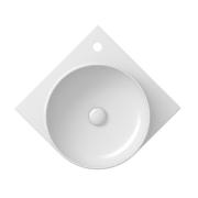 Umyvadlo Ravak Yard 45x12,5x45 cm s bílou konzolí X000001526. obr. 2