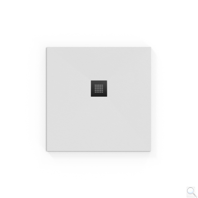 Sprchová vanička čtvercová SAT Alek 90x90 cm litý mramor SATALEK90QB. obr. 1