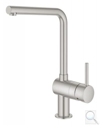 Dřezová baterie Grohe Minta s otočným ramínkem supersteel 31375DC0 obr. 1