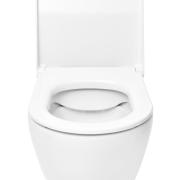 WC závěsné VitrA S60 bílé včetně sedátka softclose Duroplast, zadní odpad 7510-003-6288. obr. 6&nbsp;