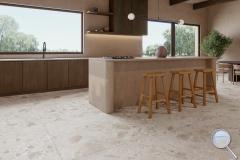 Dlažba Argenta Petra taupe béžová - 