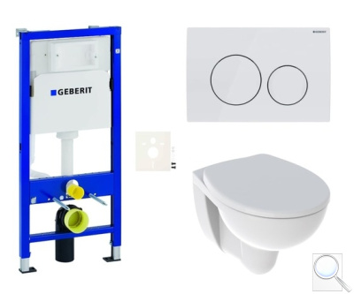 Závěsný WC set do lehkých stěn / předstěnová KOLO Rekord SIKOGES3K3. obr. 1