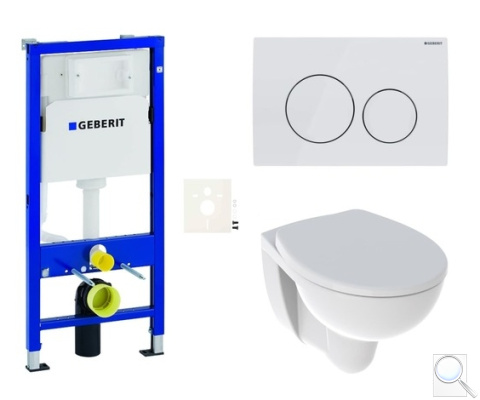 Závěsný WC set do lehkých stěn / předstěnová KOLO Rekord SIKOGES3K3. obr. 1