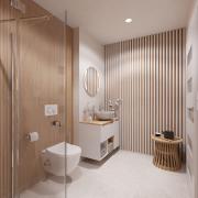 WC s bidetem závěsné SAT Infinitio včetně sedátka, zadní odpad SATINF011RREXPBFCT. obr. 13&nbsp;