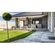 Venkovní betonová dlažba CSB LEGANTO. Povrch hladký - barva COLORMIX NOARBLANC