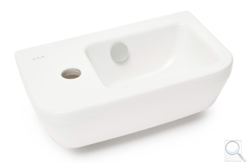 Umývátko VitrA Integra 37x22 cm otvor pro baterii vlevo 7090-003-0028. obr. 1