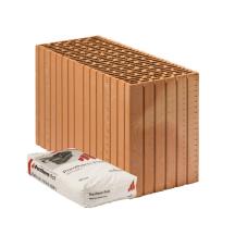 Cihla Porotherm 44 Profi R - Broušená
