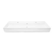 Umyvadlo SAT Infinitio 121,4x46,9 cm dva otvory pro baterii SATINF12046. obr. 2 