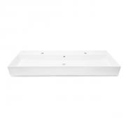 Umyvadlo SAT Infinitio 121,4x46,9 cm dva otvory pro baterii SATINF12046 (obr. 2)