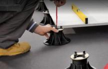 Terče pod terasovou dlažbu