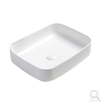 Umyvadlo na desku SAT Infinitio 50x39 cm mat SATINF5039M. 