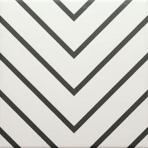 Dlažba Ribesalbes Echo černobílá