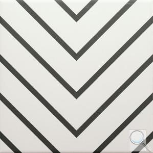 Dlažba Ribesalbes Echo černobílá