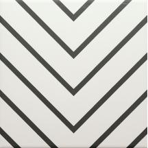 Dlažba Ribesalbes Echo černobílá