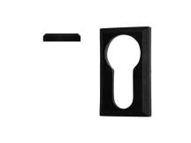 Krytka vložky zámku plastová, černá