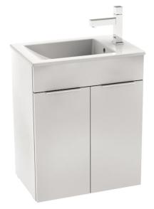Koupelnová skříňka s umyvadlem Jika Cube 50,5x34x62,2 cm bílá H4536411763001