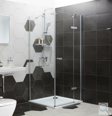 Boční zástěna ke sprchovým dveřím 80x197 cm, 90x197 cm, 100x197 cm Huppe Strike New chrom lesklý.