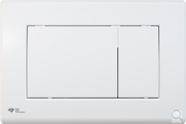 Ovládací tlačítko SAT plast bílá lesk SATAT20. obr. 1