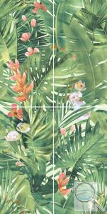 Dlažba Fineza Fiore tropical zelená