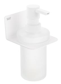 Dávkovač mýdla SAT Mood bílá mat SATDMOOD99B