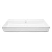 Umyvadlo SAT Infinitio 100,4x46,5 cm otvor pro baterii uprostřed SATINF10046. obr. 3 