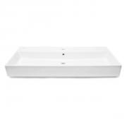 Umyvadlo SAT Infinitio 100,4x46,5 cm otvor pro baterii uprostřed SATINF10046 (obr. 3)